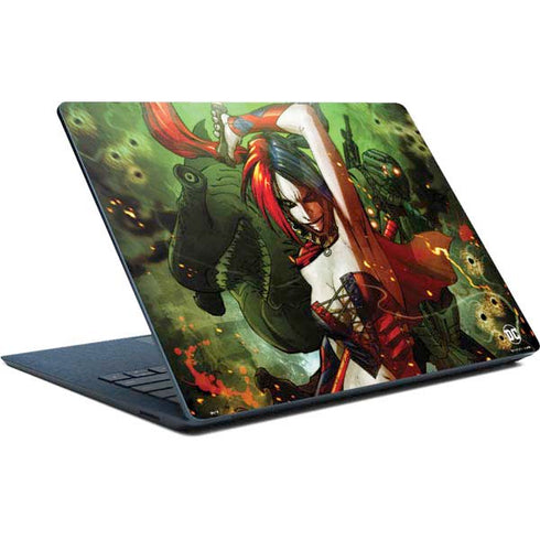 DC Comics Harley Quinn Suicide Squad Vol 1 Cover New 52 Surface Laptop Skin